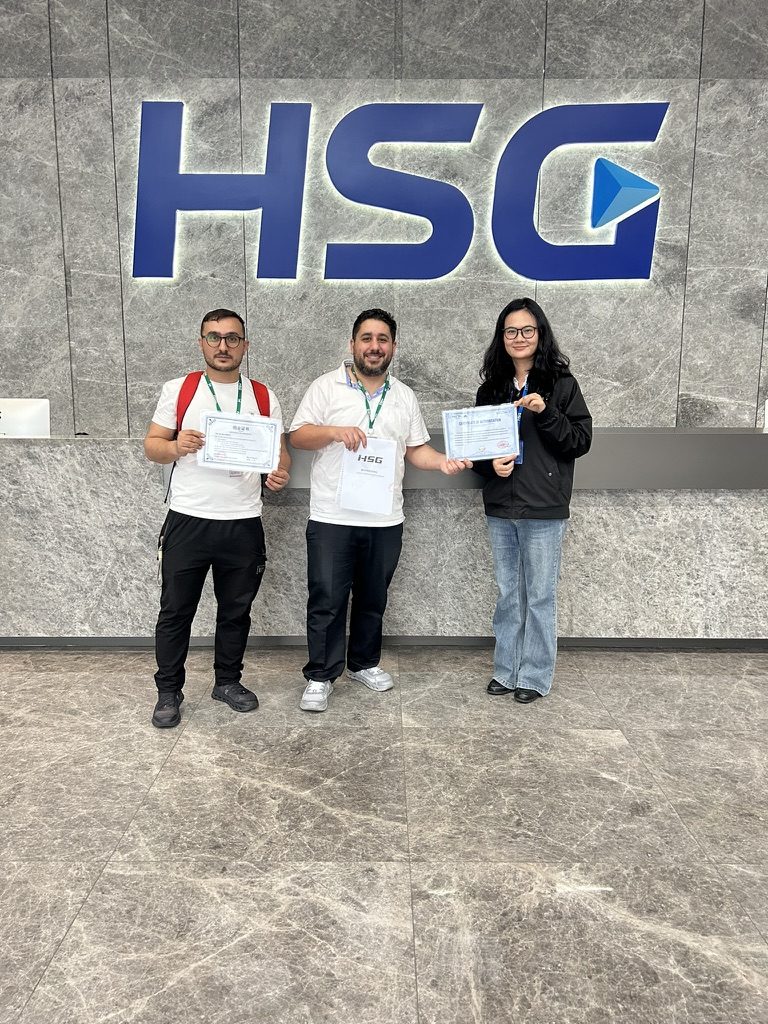 شهادة تدريب عنان لدى HSG